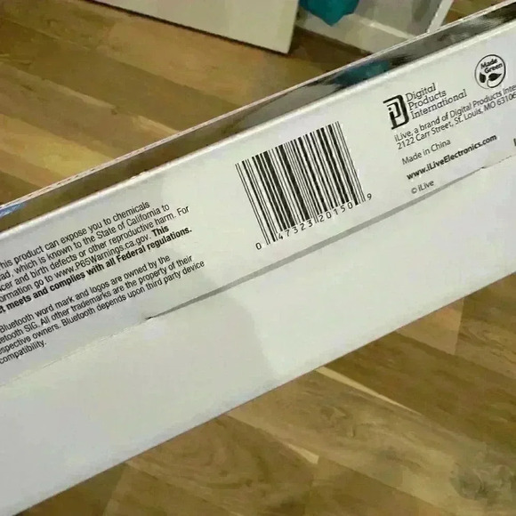 NIB iLive 15 Inch Portable Wireless Speaker Sound Bar & mic Rechargeable Battery - Picture 3 of 12